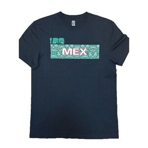 FIFA World Cup 2026 Mexico‎ MEX T-Shirt Black Folk Panel Medium Licensed Tee